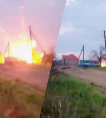 В оккупированном Мелитополе подорвали броневик «Ахмата»: ликвидированы не менее пяти «кадыровцев»