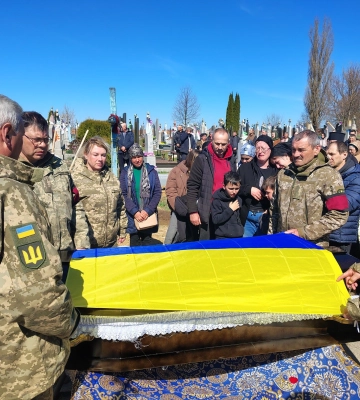 На Волині попрощалися з військовим Василем Лабою
