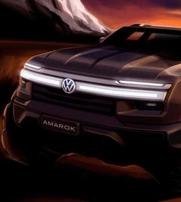 Volkswagen показал пикап Amarok нового поколения