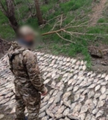 Рибалив без дозволу на річці Турунчук: браконьєру з Одещини загрожує обмеження волі
