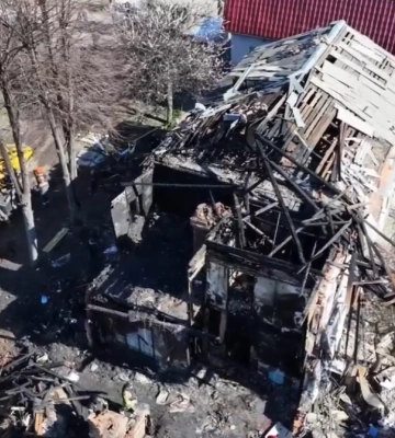 Четверо погибших и более 30 пострадавших: ГСЧС показала последствия новой российской атаки дронами на Харьков