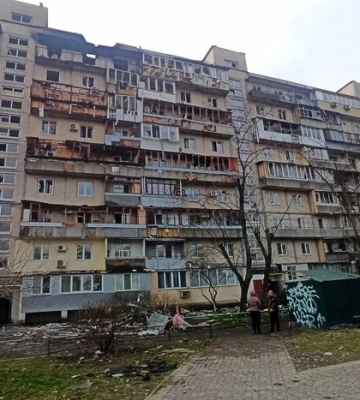 Мешканці Дніпровського району Києва подали понад 170 заяв на разову допомогу після дронової атаки — КМДА
