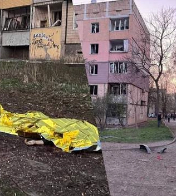 Ракета прямо по улице с домами: Зеленский показал последствия удара по Кривому Рогу