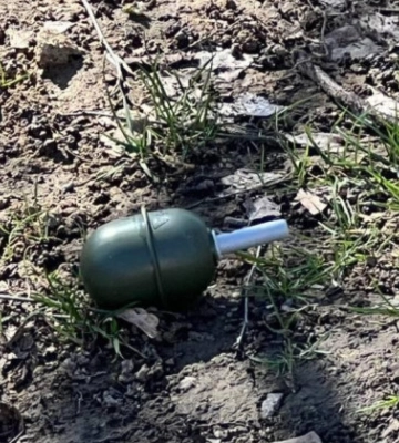 У Рівному на території ліцею знайшли предмет, схожий на гранату