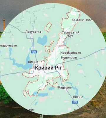 Оккупанты жестоко обстреляли ракетой и дронами Кривой Рог: показываем город на карте