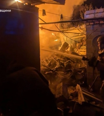 В Кривом Роге от удара БПЛА сгорела пенсионерка