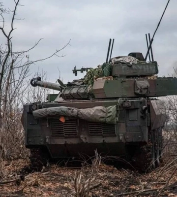 Карта бойових дій в Україні станом на 5 квітня 2025 року