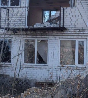 Ворог атакував чотирма безпілотниками село на Харківщині