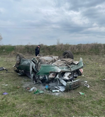 На Херсонщині через дії п’яного як чіп водія у ДТП постраждали троє людей, - поліція