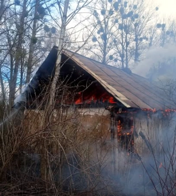 У Луцькому районі горіла хата