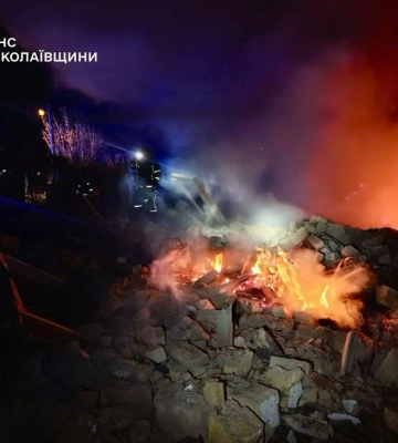 Кім: внаслідок атаки &quot;шахедами&quot; на Миколаїв у двох будинках виникла пожежа