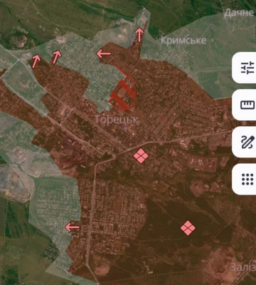 Війська РФ просунулися відразу на трьох напрямках на сході України — DeepState