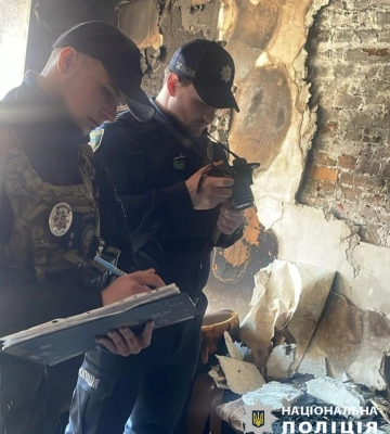 Поліція Київщини встановлює обставини загибелі чоловіка під час побутової пожежі
