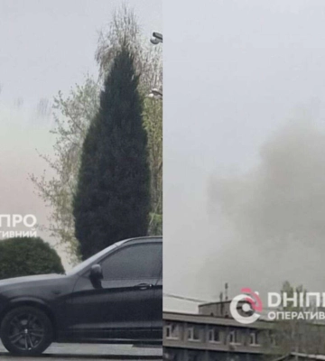 У Соборному районі Дніпра вщент згорів дах житлового будинку: відео