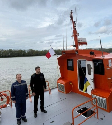 У порту на Одещині з’явився новий катер