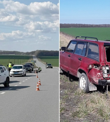 На Хмельниччині внаслідок тарану легковиків постраждав літній водій одного з них На Хмельниччині внаслідок тарану легковиків постраждав літній водій одного з них