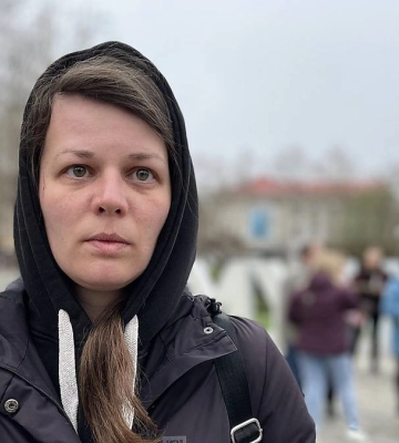 У Миколаєві відбулася акція «Вшануй» до загальнонаціональної хвилини мовчання