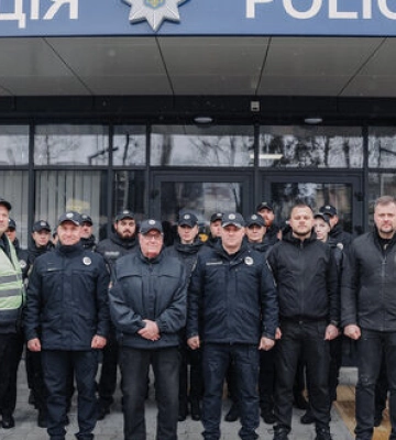 Зруйнували росіяни: за сприяння Говарда Баффета на Київщині відкрили нове відділення поліції