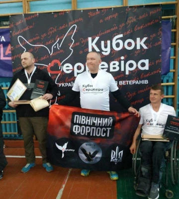Три «золота» і «бронза»: ветеран з Рівненщини здобув комплект нагород на «Кубку Серцевіра»