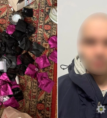 У Хмельницькому поліція післі обшуку взяла у кайданки торговця наркотиками