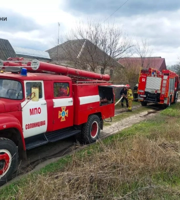 Пожилая женщина пострадала в пожаре в Харьковской области