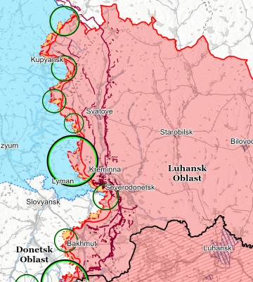 ВСУ продвинулись в Луганской области – ISW