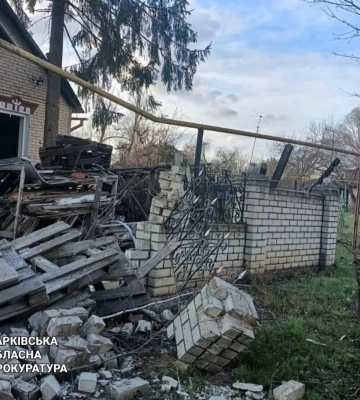 На Харківщині російський дрон атакував екіпаж поліції