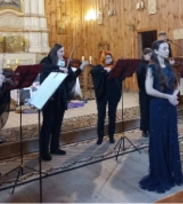 Оркестр «Кантабіле» виступив у ковельскому костелі Святої Анни