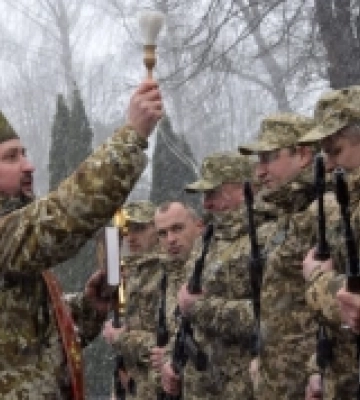 У Луцьку новобранці-прикордонники склали військову присягу