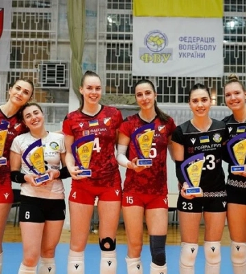 Визначилися найкращі гравчині чемпіонату України з волейболу