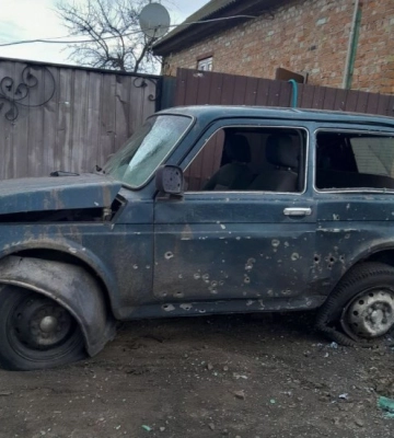 На Сумщині російський дрон атакував службову машину лісівника