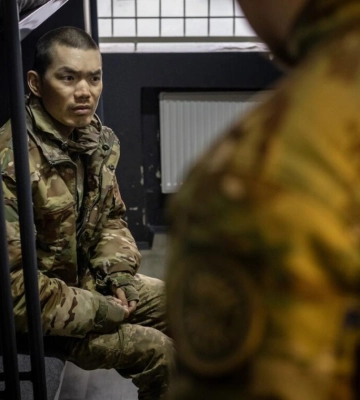 Зеленський оприлюднив відео з допитом китайських полонених