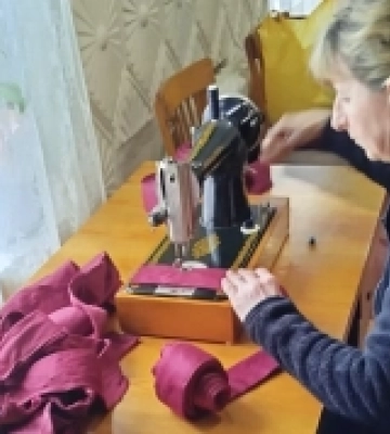У Рені працівники будинку культури власноруч виготовили стильну огорожу для святкових заходів