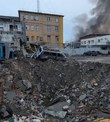 Дві пожежі в Миколаєві внаслідок атаки російських БпЛА – Кім