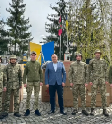 Допомога на передову: депутат Чубірко передав гуманітарний вантаж закарпатським прикордонникам (відео)