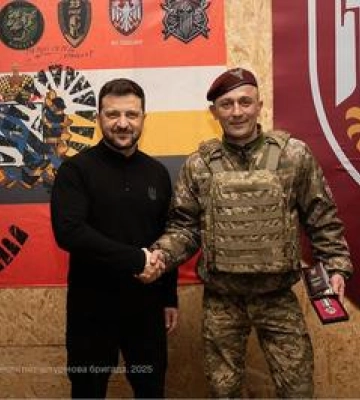 Воїн з Полтавщини отримав орден &quot;За мужність&quot; з рук Зеленського