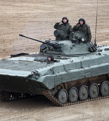 Біля Куп'янська окупанти з бронетехнікою втопилися в річці, - "Хортиця"