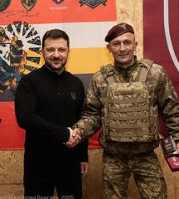 Воїн з Полтавщини отримав орден &quot;За мужність&quot; з рук Зеленського