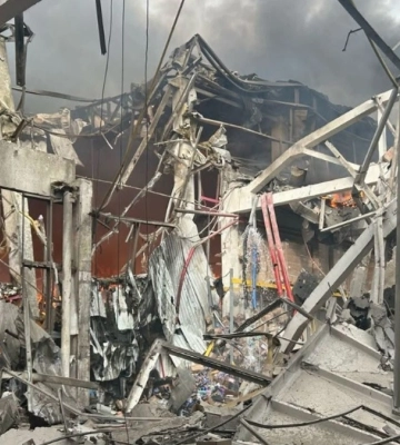 Пожар на месте ракетного удара по Днепру локализован - ГСЧС