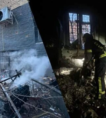 Появились новые кадры последствий атаки по Житомирской области, где погиб человек