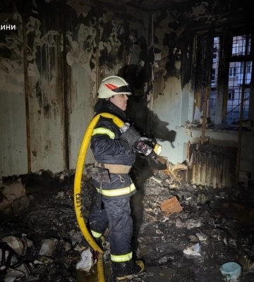 Атака дронов на Житомирщину: в ГСЧС показали последствия