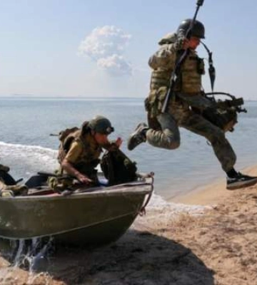 Рух опору «Атеш»: російські морпіхи застрягли на островах дельти Дніпра під Херсоном