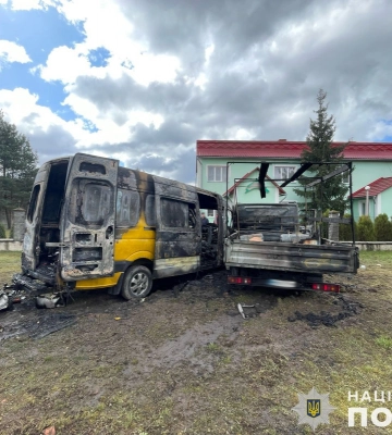Семеро поранених внаслідок ДТП із пожежею на Львівщині - поліція розпочала розслідування. ФОТО