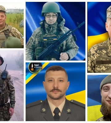 На Рівненщині попрощалися із шістьма Захисниками