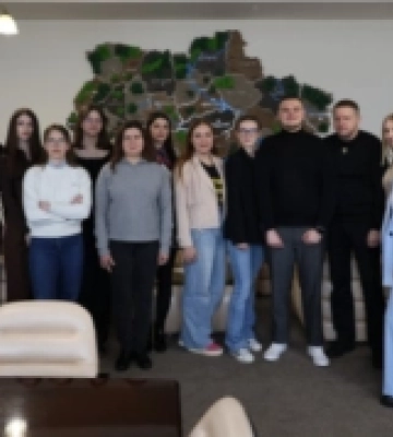 Начальник ОВА Рудницький зустрівся з Молодіжною радою при ОДА: говорили про підсумки та плани