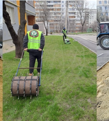 Газони та клумби на Північній Салтівці: комунальники поділилися планами