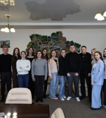 Начальник ОВА Рудницький зустрівся з Молодіжною радою при ОДА: говорили про підсумки та плани