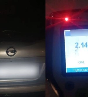 Під час комендантської години у Луцьку зупинили п&#039;яного водія 