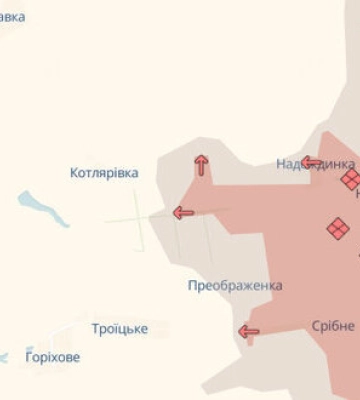 Ворог просунувся в Калиновому, біля Новоолександрівки та Котлярівки, - DeepState