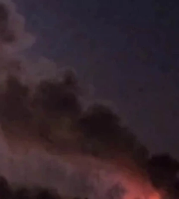 У двох районах столиці після вибухів спалахнули пожежі (оновлено)